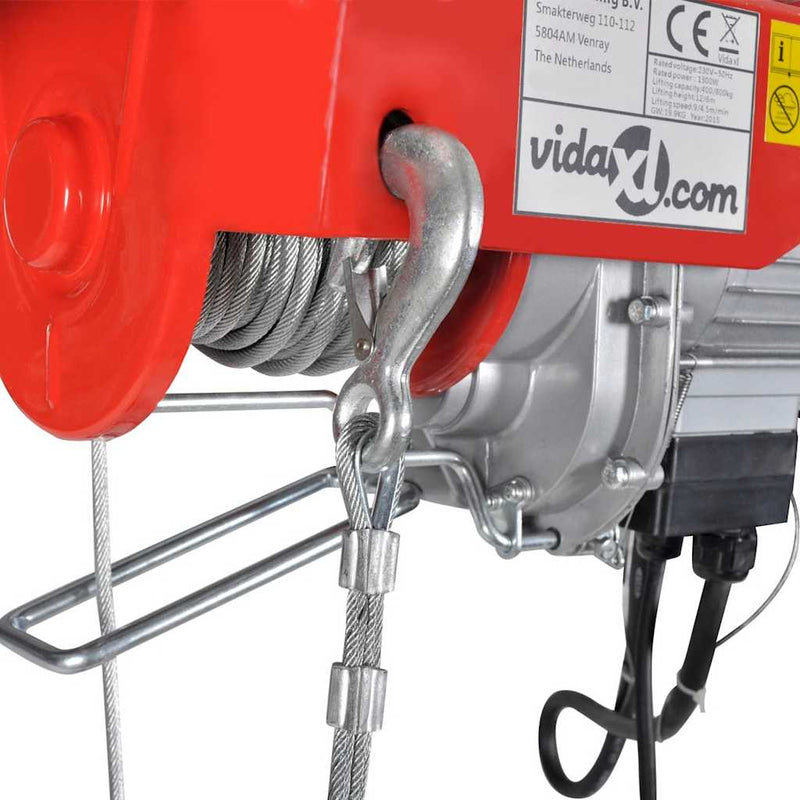 Elektromos emelő 1300 W 400/800 kg