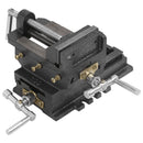 vidaXL manuálisan működtetett kereszttengelyes satu 78 mm