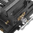 vidaXL manuálisan működtetett kereszttengelyes satu 78 mm