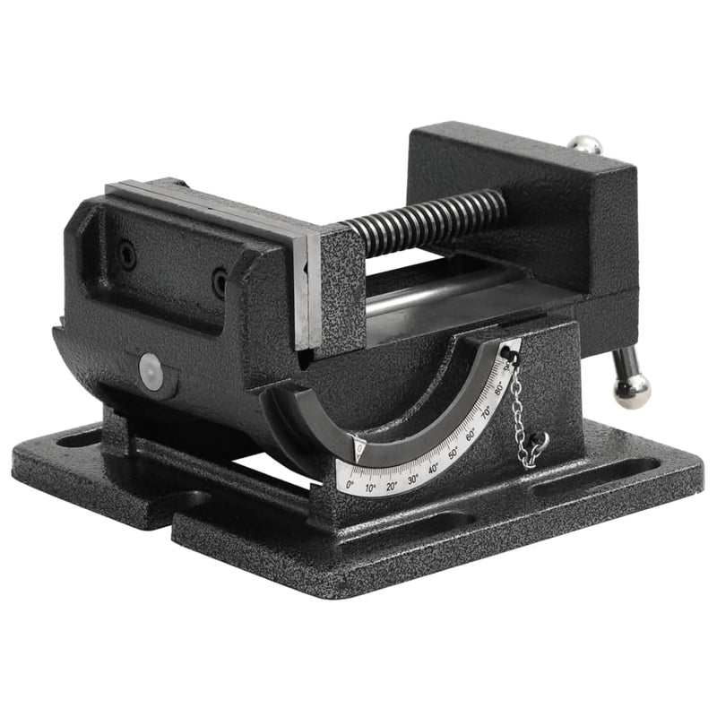 vidaXL manuálisan működtetett dönthető satu 110 mm