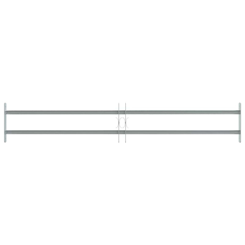 2 keresztrudas állítható biztonsági rács ablakra 1000-1500 mm