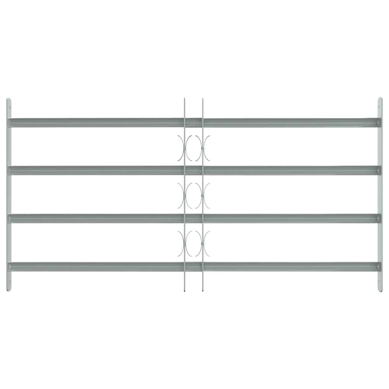 4 keresztrudas állítható biztonsági rács ablakra 700-1050 mm