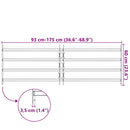 4 keresztrudas állítható biztonsági rács ablakra 1000-1500 mm