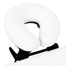 Krém Fehér Összecsukható Masszázságy 4 részes alumínium keret