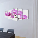 Vászon falikép szett orchidea 100 x 50 cm