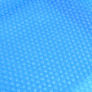 Kék, négyszögletes PE medencetakaró 260 x 160 cm