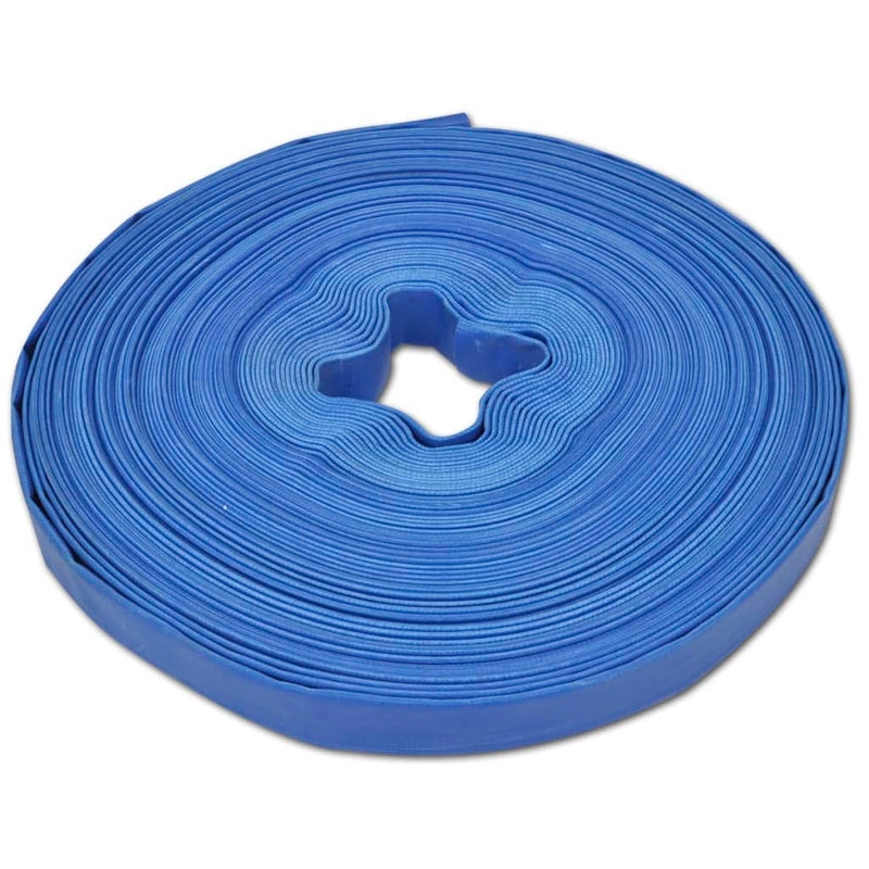 vidaXL lapos vízszállító PVC tömlő 50 m 1"