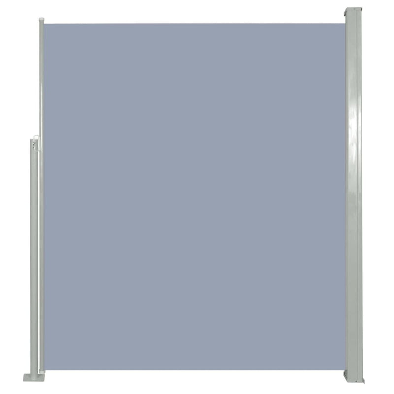 vidaXL veranda behúzható válaszfal 160 x 300 cm szürke