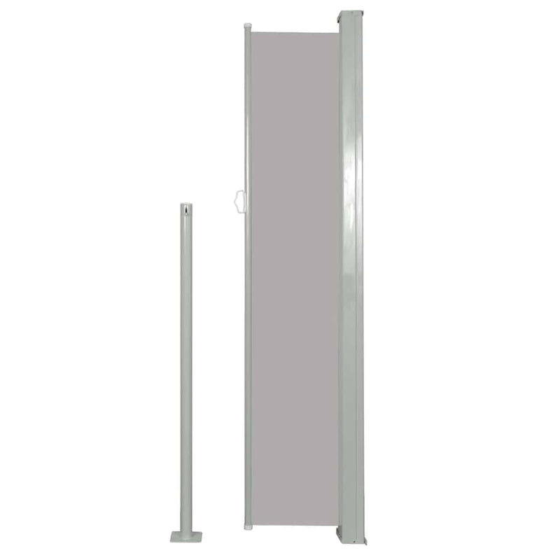 vidaXL veranda behúzható válaszfal 160 x 300 cm szürke