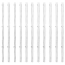 vidaXL ezüst horganyzott acél drótkerítés póznákkal 25 x 1,25 m