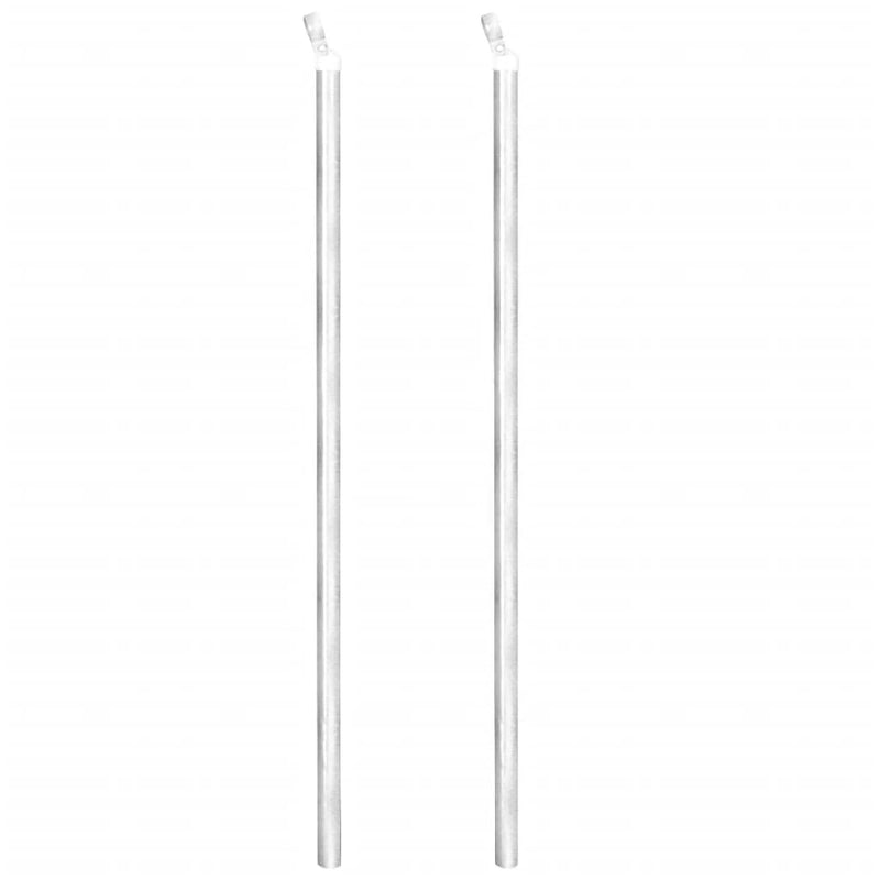vidaXL horganyzott acél drótkerítés horgony tüskékkel 15 x 0,8 m