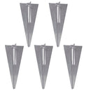 vidaXL horganyzott acél drótkerítés horgony tüskékkel 15 x 0,8 m