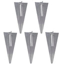 vidaXL horganyzott acél drótkerítés horgony tüskékkel 15 x 1 m