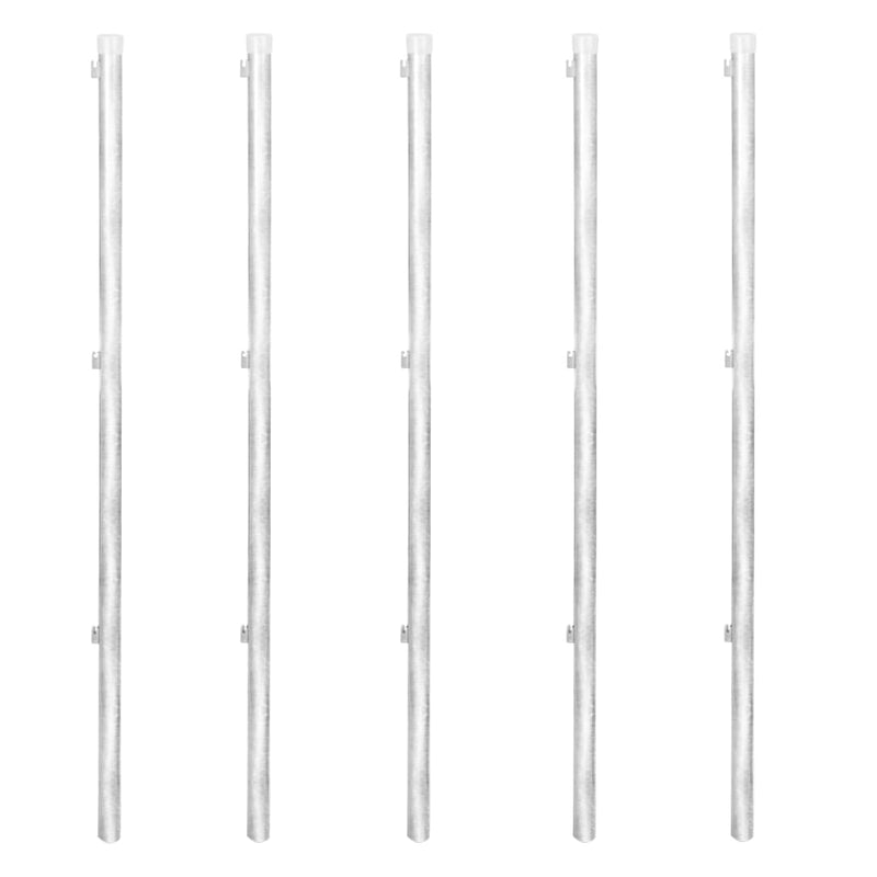 vidaXL horganyzott acél drótkerítés horgony tüskékkel 15 x 1,5 m