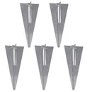 vidaXL horganyzott acél drótkerítés horgony tüskékkel 15 x 1,5 m