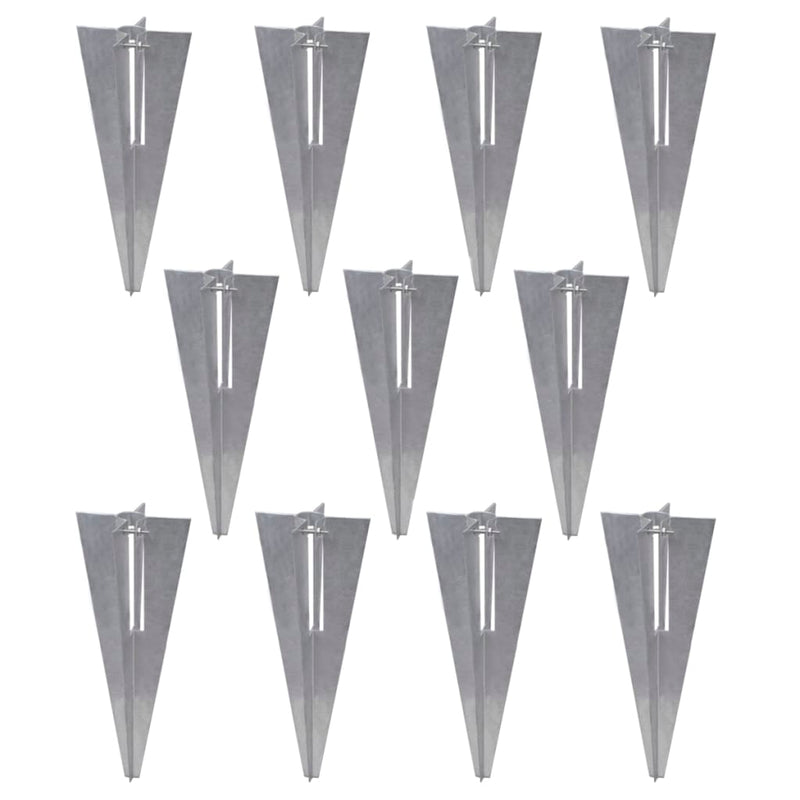 vidaXL horganyzott acél drótkerítés horgony tüskékkel 25 x 0,8 m