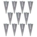 vidaXL horganyzott acél drótkerítés horgony tüskékkel 25 x 1,25 m