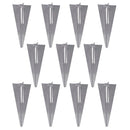 vidaXL horganyzott acél drótkerítés horgony tüskékkel 25 x 1,5 m