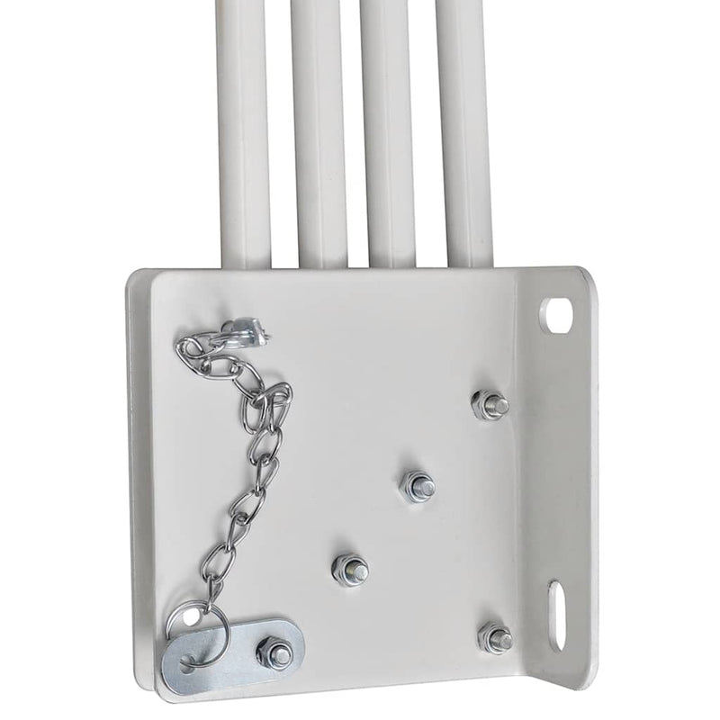 vidaXL krémszínű összecsukható erkély oldalárnyékoló 210 x 210 cm