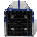 vidaXL összecsukható hajóülés magas háttámlával