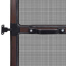 vidaXL Akkorát Papírból Insect Szűrő Barna és fekete 100 x 215 cm