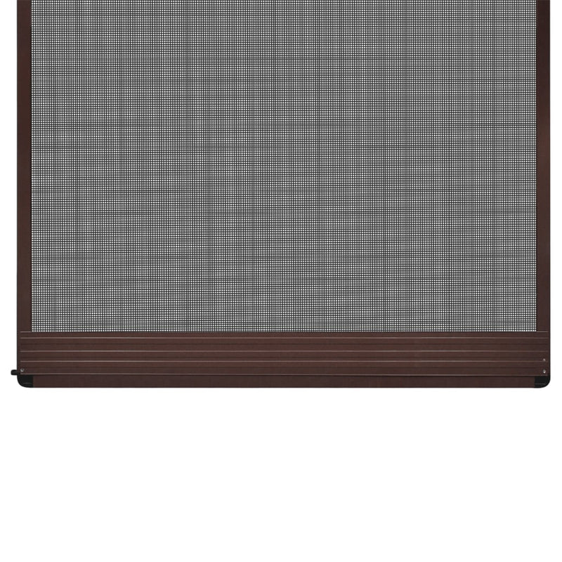 vidaXL barna zsanéros ajtó szúnyogháló 100 x 215 cm