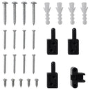 vidaXL barna zsanéros ajtó szúnyogháló 100 x 215 cm