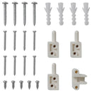 vidaXL fehér zsanéros ajtó szúnyogháló 120 x 240 cm