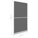 vidaXL Akkorát Papírból Insect Szűrő Fehér és fekete 120 x 240 cm