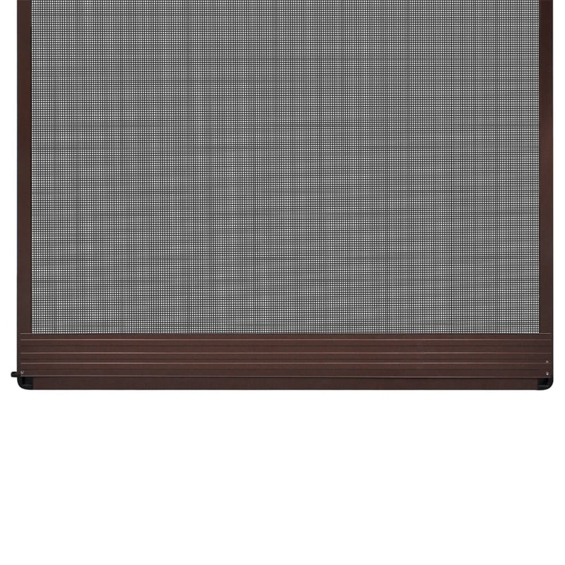 vidaXL barna zsanéros ajtó szúnyogháló 120 x 240 cm