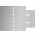 Horganyzott acél ágyásszegély 5 db-os szett 100 x 14 cm