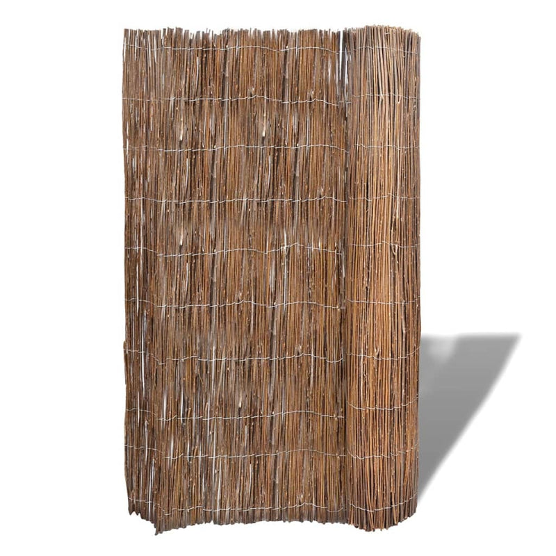 vidaXL fűzfa kerítés 300 x 100 cm