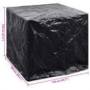 vidaXL IBC tartály takaróponyva 8 fűzőlyukkal 116 x 100 x 120 cm