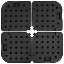 Hordozható homokkal/vízzel tölthető napernyőtalp 60 L