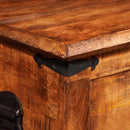 vidaXL nyers mangófa tárolóláda