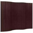 vidaXL sötétbarna bambusz paraván 250 x 165 cm
