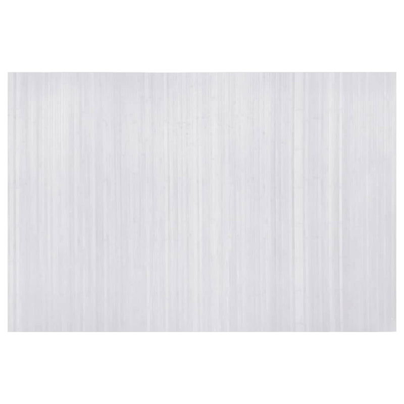vidaXL fehér bambusz paraván 250 x 165 cm