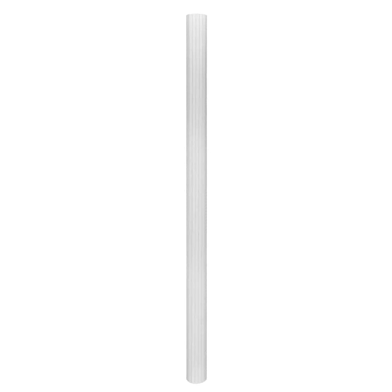 vidaXL fehér bambusz paraván 250 x 165 cm