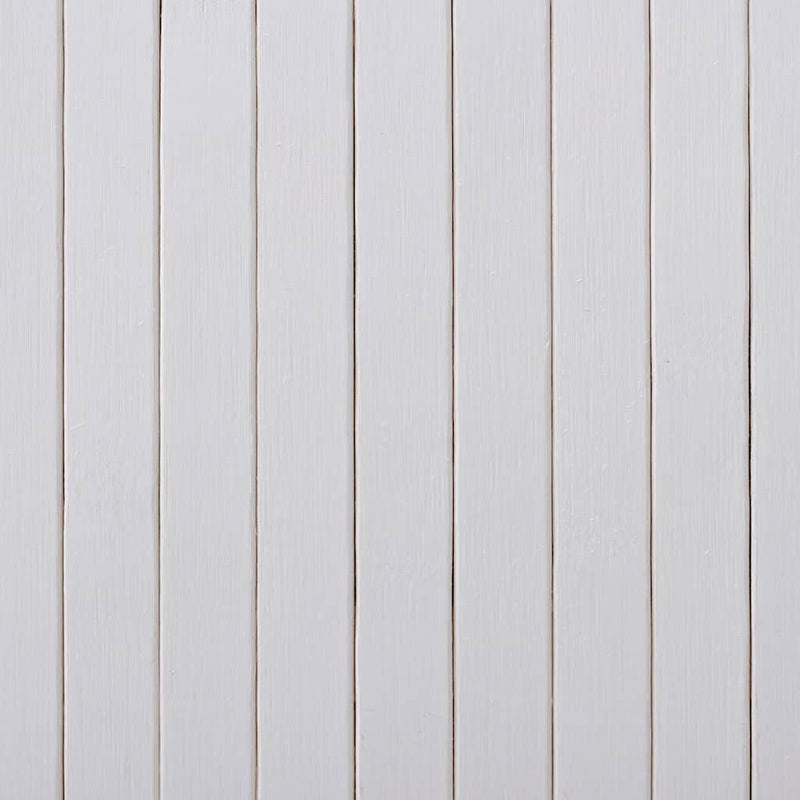 vidaXL fehér bambusz paraván 250 x 165 cm