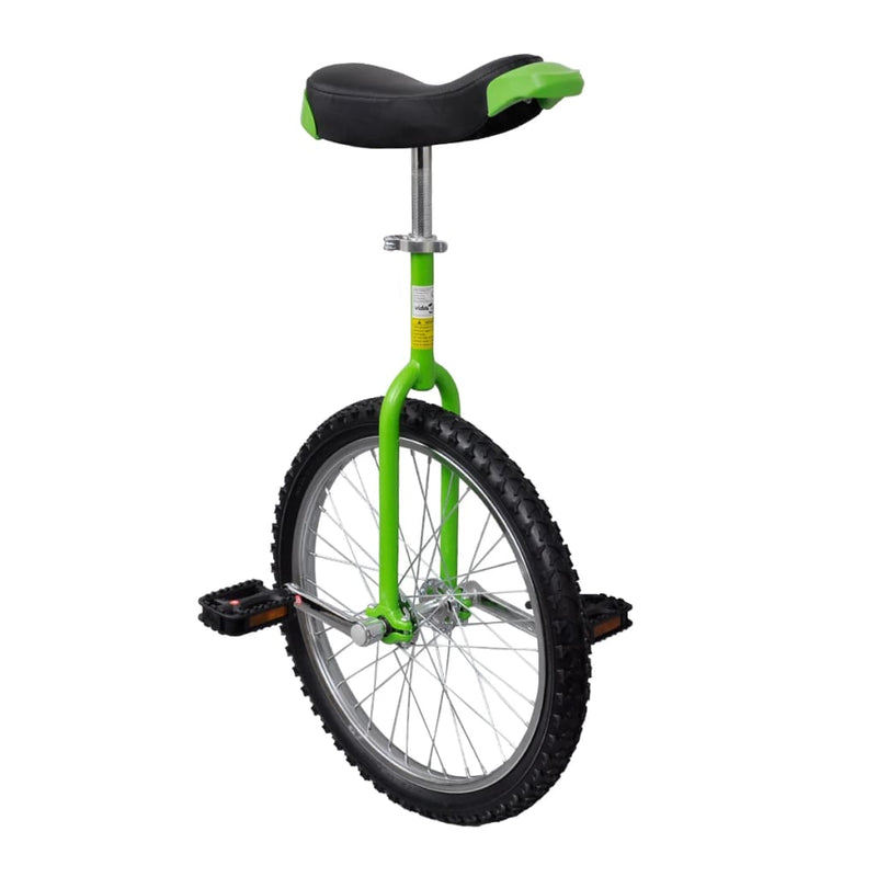 Állítható egykerekű kerékpár 20 inch zöld