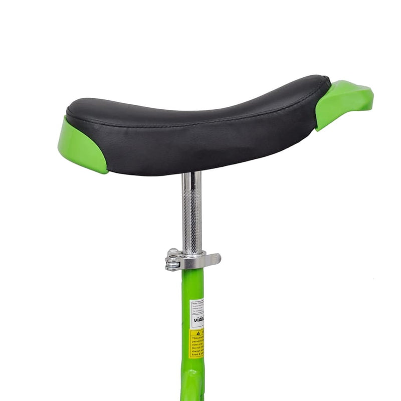 Állítható egykerekű kerékpár 20 inch zöld