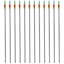 12 db standard reflex íj üvegszálas nyílvesszők 30" 0,6 cm