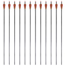 12 db standard reflex íj szénszálas nyílvesszők 30" 0,76 cm