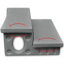 Fürdő lépcső szürke