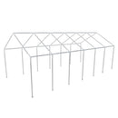 Acél váz 12 x 6 m parti sátoroknak