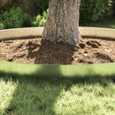 10 db hajlékony horganyzott acél gyep kerítés szett 100 x 14 cm