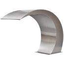 Kerti rozsdamentes acél vízesés medence-szökőkút 45 x 30 x 60 cm