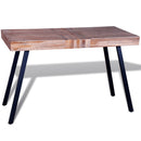 vidaXL újrahasznosított tíkfa asztal