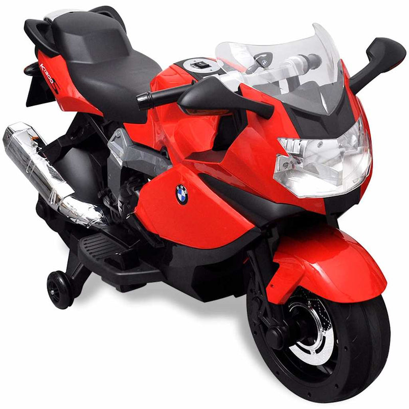 Elektromos BMW 283 gyerek motorkerékpár 6 V piros
