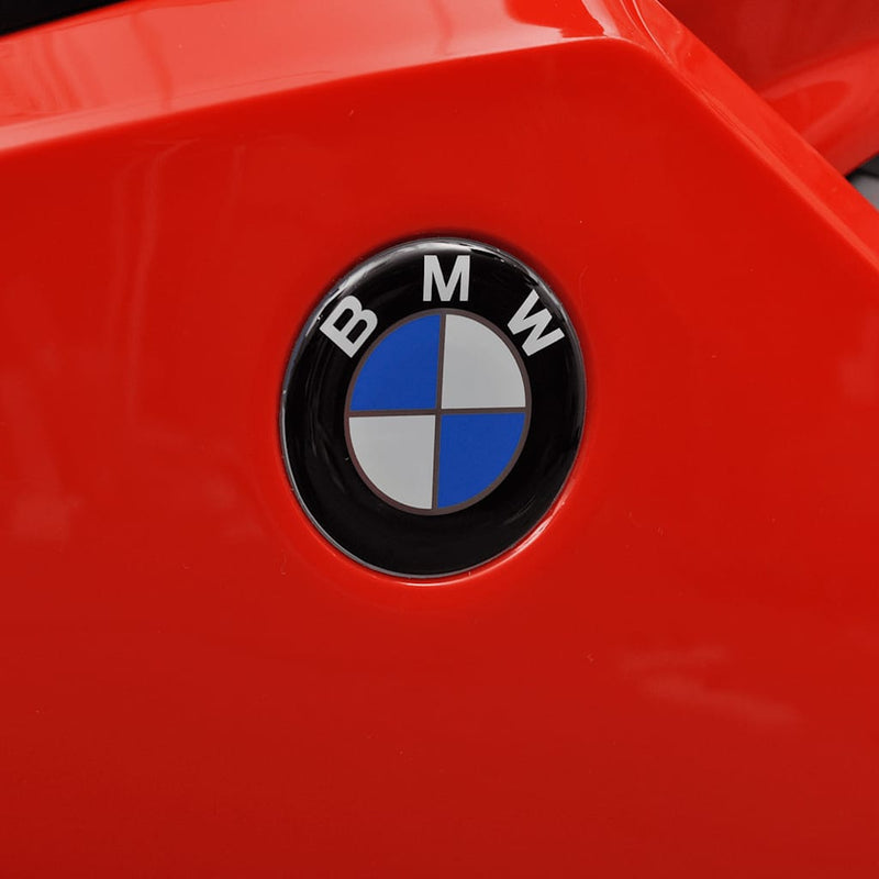 Elektromos BMW 283 gyerek motorkerékpár 6 V piros